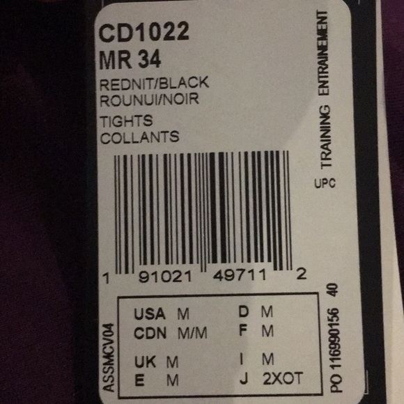 Adidas 3/4 Training Tights NWT - Picture 7 of 7